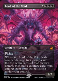 Lord of the Void Ravnica Remastered Anime Bordless